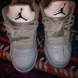 Metallic 5’s air Jordan